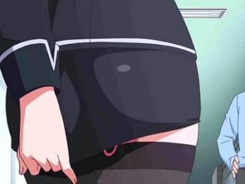 【エロアニメ】『ヴヴヴヴヴヴヴ!!!!』勤務中に女教師をノーパン＆ローターで調教♡♡アナルを蹂躙し種付けプレスで中出し♡♡