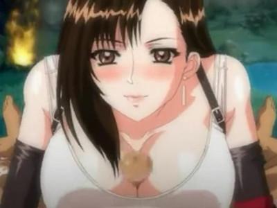 FFⅦの爆乳ヒロイン・ティファちゃんからパイズリフェラでたっぷりご奉仕されて濃厚ザーメンぶっかけちゃう♥♥