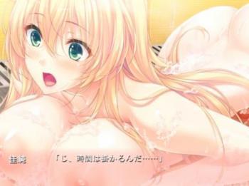 しごかれエッチな女子大生とドキドキラブレッスン♥♥ぬるぬるソープでたぷたぷパイズリ♥♥金髪美女が御奉仕してくれる♥