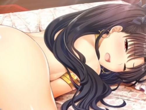 大人気シリーズFateのエロゲーサービスシーン満載♥♥お尻フリフリして魅惑のボディで誘惑しちゃう♥♥