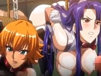 囚われの対魔忍、媚薬を盛られ体液ダダ漏れで、淫欲に落とされ、メス豚とされてしまう！　お尻まではやめてー！