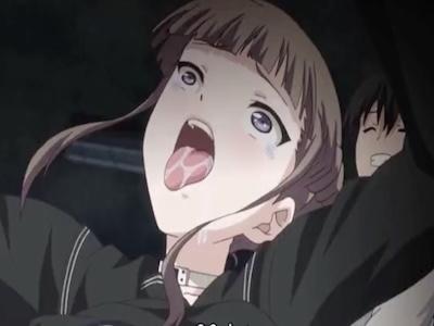 おチンコだけはギンギンな奴にぶっ込まれたJK♡中出しされて逆流した大量精子がドバドバ止まらんっ！！