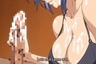 【エロアニメ】あぁ～お兄さん♡こんなに気持ちいぃの初めてだよ～♡対面座位で客の中出しを誘うナースコスの巨乳娘♡