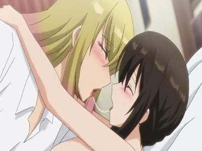 美人お姉さんに押し倒されてレズ行為♡♡…っと思ったら女装したイケメン男子から処女を美味しく頂かれちゃった♡♡