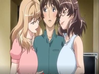 【私達の共有チンポになってほしいんだ】近所の爆乳奥様がボクのチンポを奪い合い！オマンコヒクヒクでチンポを求める変態奥様♡