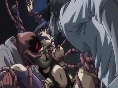 気の強い魔法戦士の美少女が人間型触手モンスターに拘束されてすべての穴を犯され異種姦レイプされちゃう！！