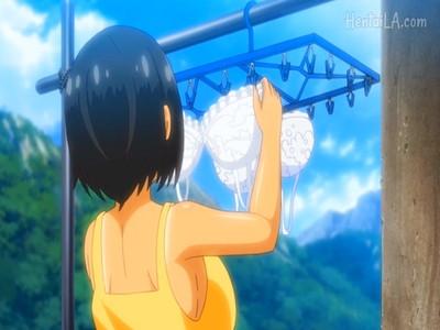 ミーンミンミンミーッ！夏休みに従妹の家がある田舎へ久しぶりに帰省した！幼馴染はむちむちおっぱい成長していけない関係に！