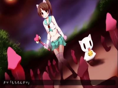 うふふ・・・おとなのからだってのもわるくないわねっ！大人ボディに変身できるオナニー大好き魔法美少女のエッチな戦い！