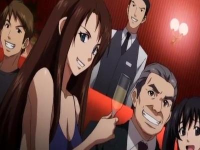 夜の仕事で新人エッチいびりされて爆乳美少女が変態オヤジたちに襲われる！？公開輪姦強姦で全身ザーメン塗れに♡♡