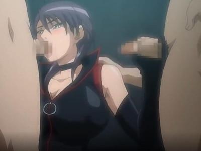 捕らわれの仲間を助けるために自らの体を捧げる美貌の女！　荒くれ者たちのクッサイちんぽを根元までくわえて。。。