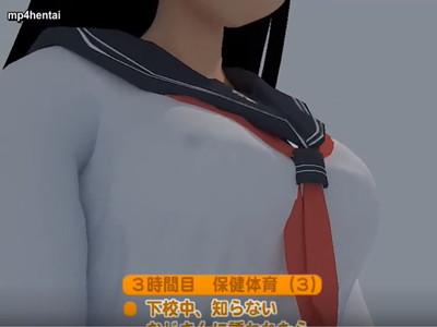 学園の危ない保健体育授業３時限目☆下校中、知らないおじさんに誘われたら！？間違いだらけの危ないやつ☆