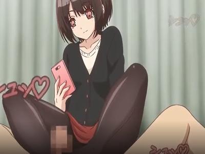【幼淫魔×調教】貧乳サキュバスによるシコシコプレイの連続に耐え続ける主人公！手コキや足コキの変態マニアックプレイもある♡