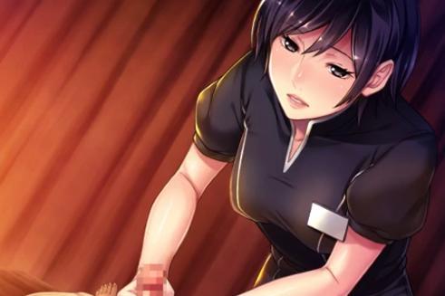 【エロゲー】エッチな巨乳美女からチンポを手コキご奉仕されて気持ち良すぎて大量の濃厚ザーメン発射しちゃう♡