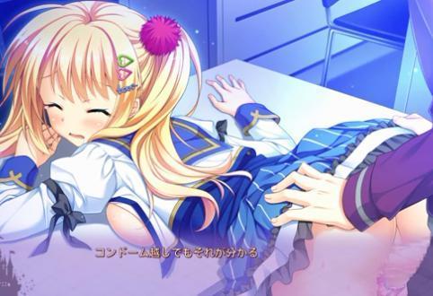 夜の教室で金髪ツインテールのロリっ子制服JKを立ちバックで犯しまくって濃厚ザーメンを子宮タンクにたっぷりプレゼント♡♡