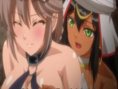 性奴隷として売り飛ばされた気高い美少女を非情な男たちが弄り犯して肉便器調教する！？娼婦の淫乱女にも媚薬でレズ強姦♥♥