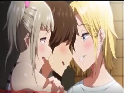 【女子高生×ハーレム】巨乳女子高生とやり放題極楽ハーレム→次々と巨根チンポをオマンコに挿入激ピストンでザーメン発射！