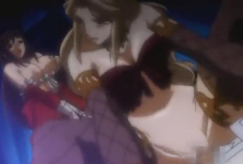 【エロアニメ】愛液垂らしながら騎乗位状態で腰振り濃厚ピストン乱交中出しセックスしまくる巨乳美女達♡