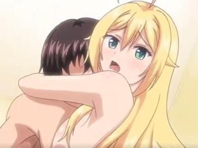 金髪アイドル少女、セックスへの関心まんまんで、シャワー室でさっそく合体！　白濁まんこを満たします！