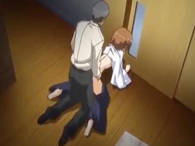 反抗期全開のちっぱい娘をお父さんの肉棒で教育♥未開発のキツマンがパッパのチンポを締め付ける♥♥