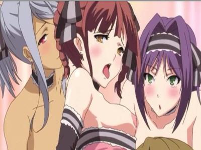 大勢のメイドたちに囲まれて乱交ハーレムセックス♡♡何度も中出し種付けしまくりって孕ませちゃう♡♡