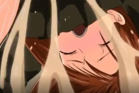 【エロアニメ】愛液まみれのパイパンマンコをたっぷり愛撫され大量お漏らし凌辱される！
