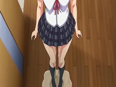 可愛いロリ顔JKが先輩の家でお漏らし失禁しちゃう♡♡半ば強引に初セックスして先輩チンポで濃厚ザーメン種付け♡♡