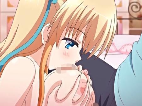 金髪ロリ美少女にパイズリフェラさせてたっぷりご奉仕♡♡濃厚ザーメンを顔面にぶっかけてドロドロ状態になっちゃう♡♡