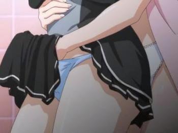 【エロアニメ】童貞君に女装させて痴女責めしちゃう変態で淫乱な姉ちゃんが濃厚生ハメプレスで近親相姦♥♥
