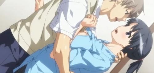 『友達の母親』友達の母のオッパイは気持ちいい…フェラ抜きと乳首愛撫で大洪水！友達の堅チンコと膣内射精で愛液と精子タラリ