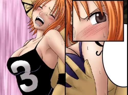 ONE PIECEのヒロイン・ナミが男たちに襲われ絶頂アクメでメス堕ちしちゃう♥♥何度も蹂躙されて淫乱スケベに♥♥