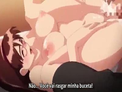 真面目なメガネお姉さんは発情して勃起ちんぽを美味しそうに舐めてそのまま濃厚種付けセックスでザーメンぶっかけ♡♡