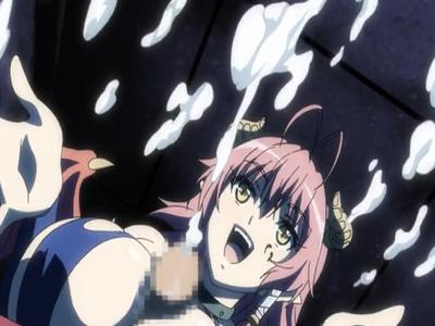 「（精子）出しちゃえ出しちゃえ～！」巨乳サキュバスに精気を吸い取られる主人公！柔らかすぎるおっぱいに我慢なんてできない♪
