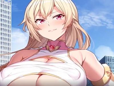 ＜恥辱＞むっちりスーパーヒロイン蹂躙! 腕力で拘束して誰にも見せたことないデカパイを鷲掴み!