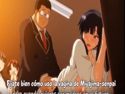 クラスメイトの前でキモおやじに性教育させられる美人JKｗｗｗ恥ずかしげもなく感じてしまうｗｗｗｗｗ