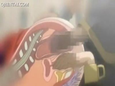 巨根チンポがまさかのアナルに挿入されて…っ！！パイパンマンコにはフィスト拳が入れられ2穴ピストンされる！！