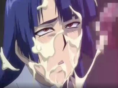 異界のモンスターのオチンポを美味しそうにしゃぶる美女…ザーメン大量顔射でアヘ顔イキ！！