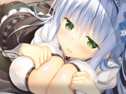 【エロゲー】拾われた先の美少女と毎日エッチしまくって痴女巨乳の青髪黒パンストで無限射精し中出ししちゃう♥♥