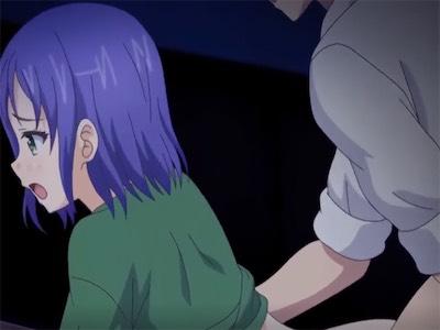 「やめてぇー！おマ●コ壊れるっ！」青髪美少女を陵辱！後ろからグチョグチョになるまで犯される…！！