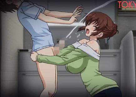 淫乱巨乳人妻が可愛いショタボーイを襲って濃厚フェラからの大量ザーメン顔面ぶっかけされる！！