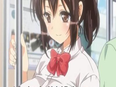 こんな可愛くて清楚な女子校生がまさかの痴女？！電車で痴漢されても抵抗せず愛液まみれで処女マンコ喪失♥♥