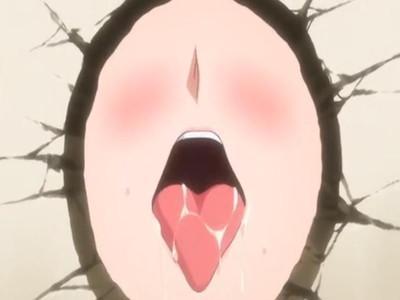 【エロアニメ】部屋の壁穴を覗くとツンデレ妹がオナニーして勃起ちんぽを穴に入れ込みフェラチオご奉仕♡