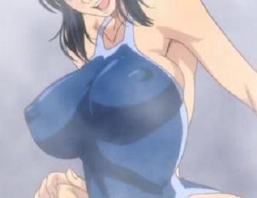 【エロアニメ】エッチな格好の先輩と野外SEXデート♥♥草むらに隠れて先輩おまんこを後ろから味わいつくしちゃう♥♥