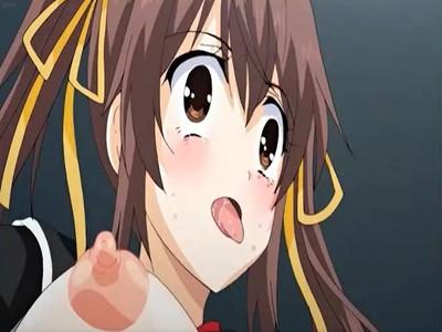 【JK×アへ顔】デカチンに処女を奪われ涎たらしまくりアへ顔で痙攣イキ！中出しされても止まらない快感におま○こユルユルに…