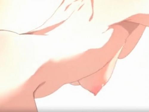 【エロアニメ】たわわなおっぱいが揺れ動きつややか肌のバックピストンと肉と肉のぶつかり合いが最高！！