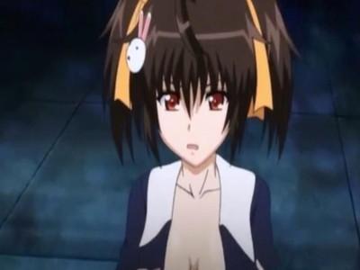 制服きた幼い顔した女の子とSEXを楽しんじゃう♡はだけた制服から見えるおっぱいが顔に似合わず大き目でエロさマシマシ♡
