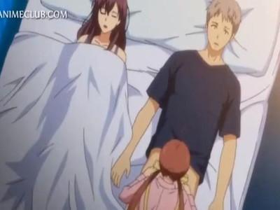 寝ていると美少女娘が寝込みを襲って勃起ちんぽをじゅぽじゅぽしゃぶってご奉仕フェラ♡