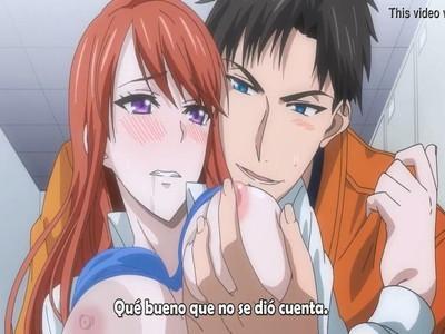 幼馴染のイケメン消防士が会社内で犯され乳首を弄り＆手マン責めにされて凌辱プレイでアヘ顔イキしちゃうOL美女♥