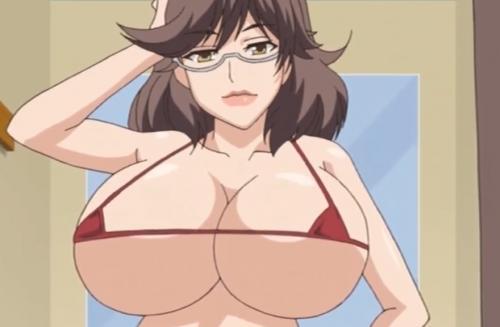 『淫乱人妻！！』ナイスバディなセクシーお姉さんたちがエッチな水着で純情青年を誘惑しちゃう♥