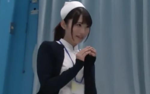 【マジックミラー号】清楚な巨乳ナースをナンパ。真面目な彼女は困っている人をほっとけずになし崩し的に
