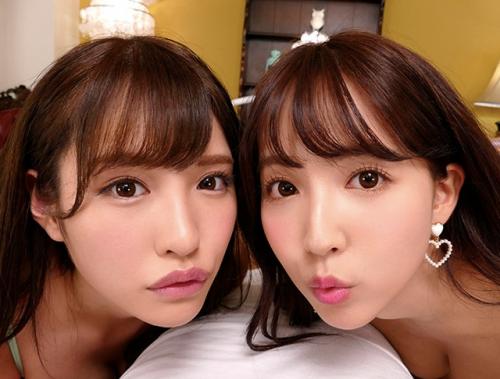 【橋本ありな 三上悠亜】＜VR＞美女アイドル女優2人との夢のハーレム３P